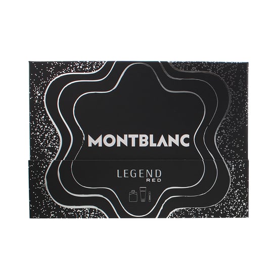 Montblanc Legend Red Eau de Parfum 100ml, Eau de Parfum 7.5ml + Shower Gel 100ml Gift Set for Him - Image 3