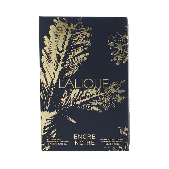Lalique Encre Noire Eau de Toilette 50ml + Shower Gel 150ml Gift Set for Him - Image 3