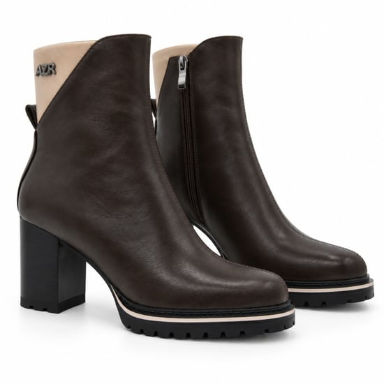 Montevita enkellaars voor dames, bruin - Image 1