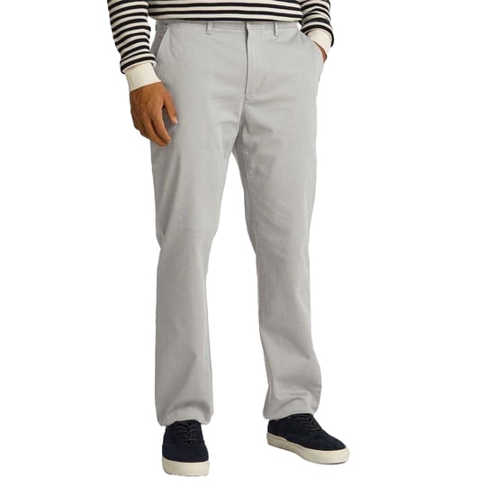 Tommy Hilfiger Denton effen chino voor heren, reguliere pasvorm (Grijs) - Image 1