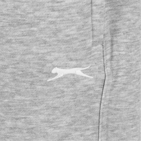 Slazenger Herenbroek van fleece met open zoom (Grijze Mergel) - Image 4