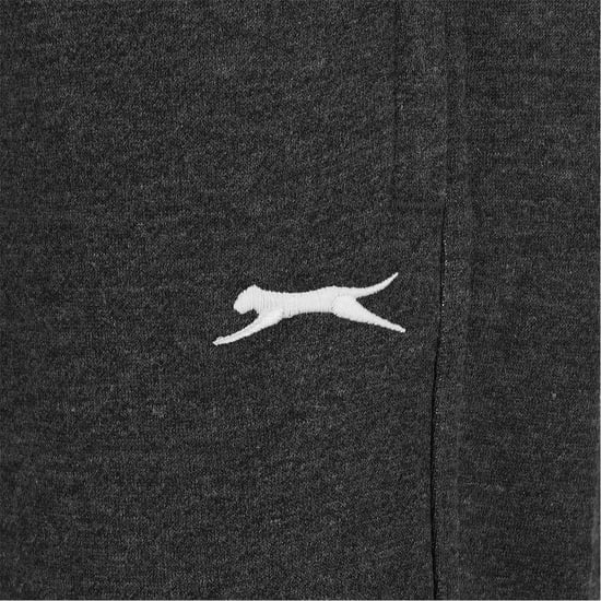 Slazenger Herenbroek van fleece met open zoom (Houtskool mergel) - Image 4
