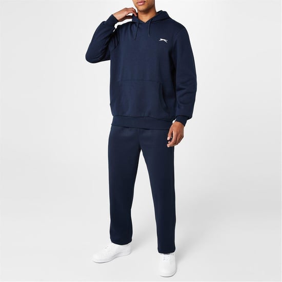 Slazenger Herenbroek van fleece met open zoom (Marine) - Image 2