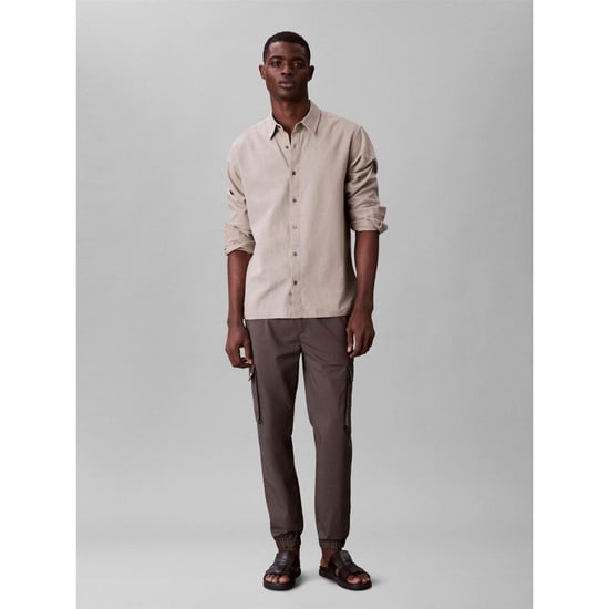 Calvin Klein Mens Cargo Trousers (Beluga) - Image 2
