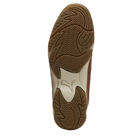Puma Mens King Suede Round Toe Shoes (Mushroom) - Image 3