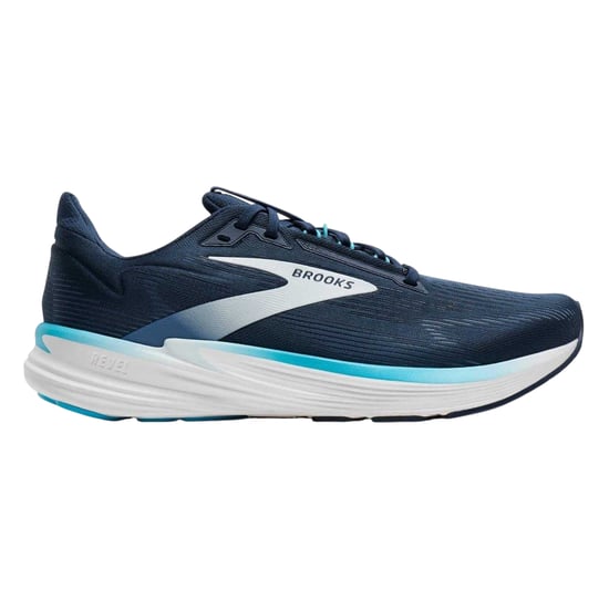 Brooks Revel 8 hardloopschoenen voor heren (Marine, Wit) - Image 1