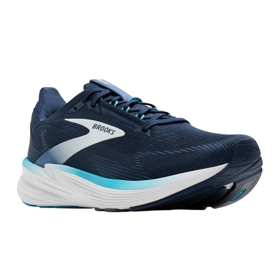 Brooks Revel 8 hardloopschoenen voor heren (Marine, Wit) - Image 4