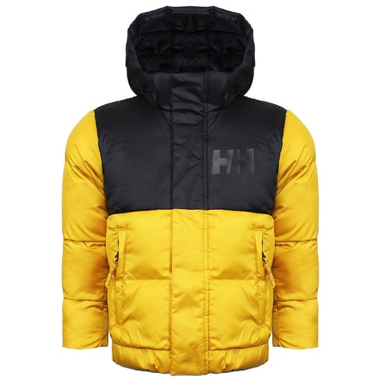 Helly Hansen Vision Kids Yellow/Black Puffy Jacket - Image 1