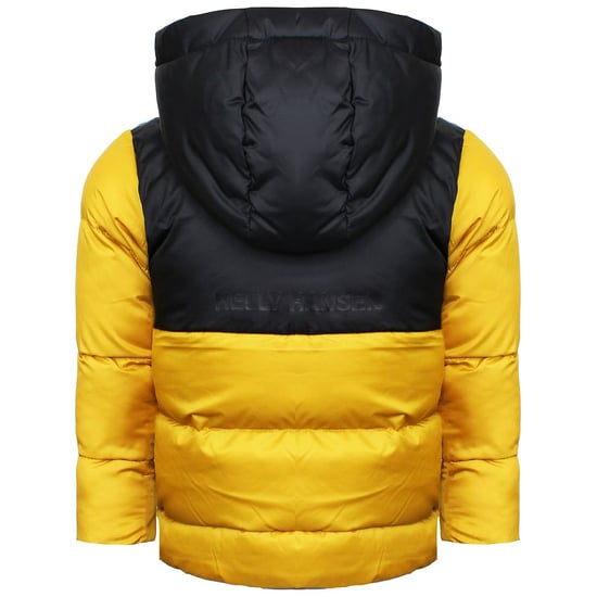 Helly Hansen Vision Kids Yellow/Black Puffy Jacket - Image 2