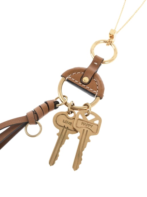 Halsband med nyckelberlock och hänge - Image 2
