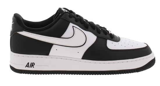 Nike Mens Trainers Air Force 1 07 Leather Lace Up black - Image 2