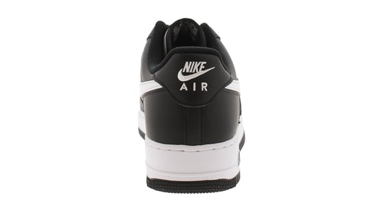 Nike Mens Trainers Air Force 1 07 Leather Lace Up black - Image 4