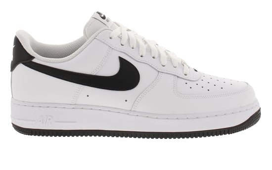 Nike Mens Trainers Air Force 1 07 Leather Lace Up white - Image 2