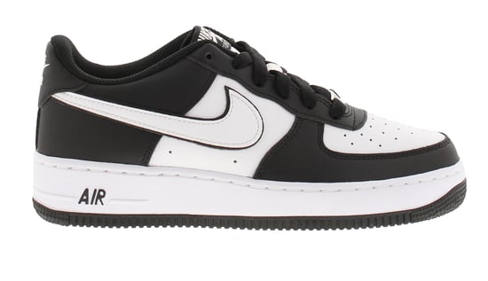 Nike Junior Childrens Trainers Air Force 1 Lv8 2 Lace Up black white - Image 2