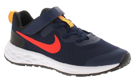 Nike Childrens Running Shoes Trainers Revolution 6 midnight navy bright - Image 1