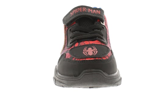 Spiderman Younger Boys Trainers Duplo Touch Fastening black red blue - Image 3
