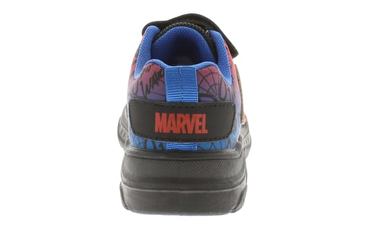 Spiderman Younger Boys Trainers Duplo Touch Fastening black red blue - Image 4