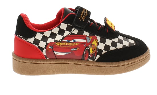 Cars Younger Boys Trainers Thanatus Touch Fastening red black white - Image 2
