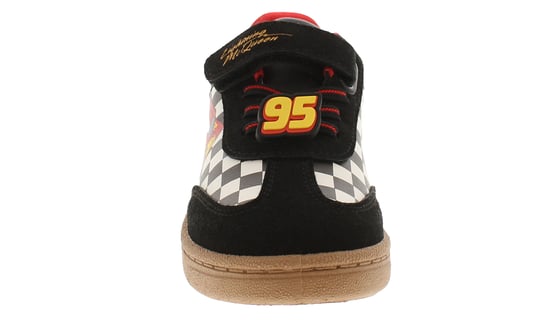 Cars Younger Boys Trainers Thanatus Touch Fastening red black white - Image 3