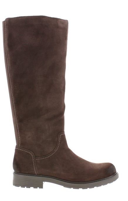 Clarks Womens Long Boots Orinoco 2 Rise Zip dark brown - Image 2
