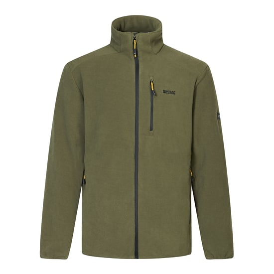 Regatta Heren Brinnden fleece met doorlopende ritssluiting (Donkere Khaki) - Image 2