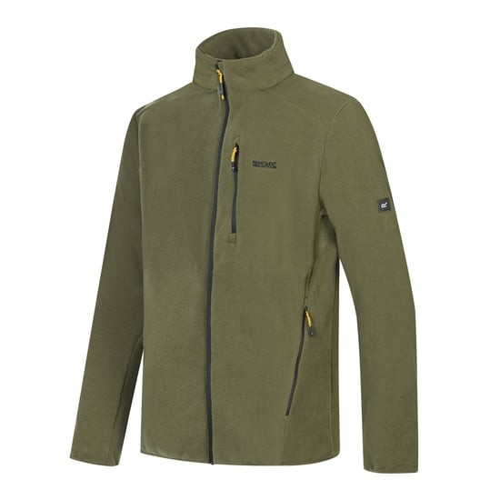 Regatta Heren Brinnden fleece met doorlopende ritssluiting (Donkere Khaki) - Image 4