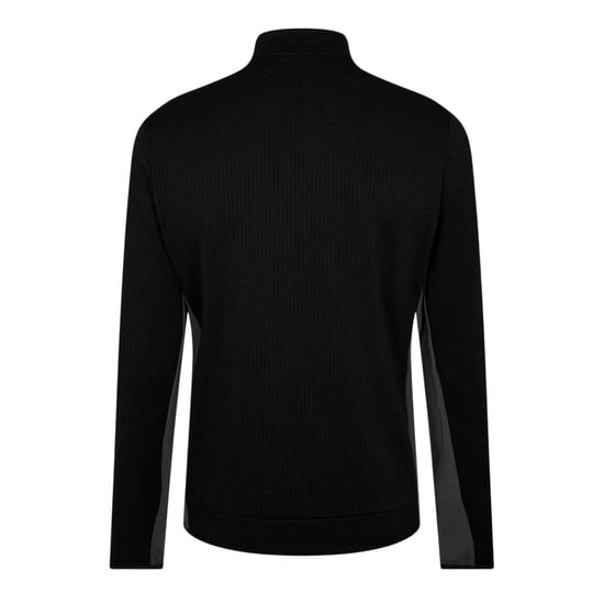 Macron Barbarians fleece-trainingsjack voor heren, seizoen 24/25 (Zwart, Wit) - Image 2