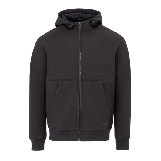 Everlast Mens Plain Hooded Soft Shell Jacket (Black) - Image 2