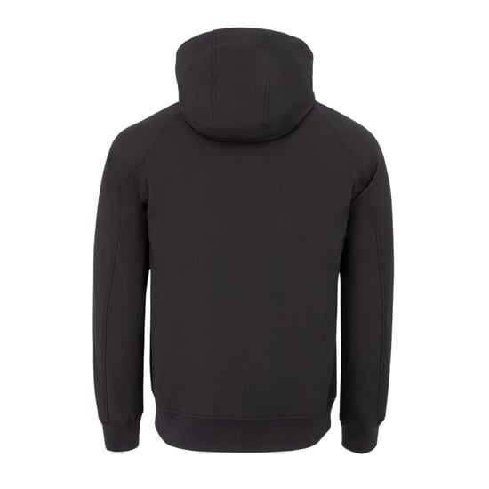 Everlast Mens Plain Hooded Soft Shell Jacket (Black) - Image 3