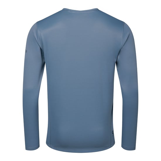 Dare 2B Mens Ventura Grid Crew Neck Fleece Top (Dusky Blue) - Image 3