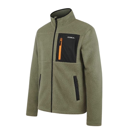 Gul Herrjacka med mönstrad bröstficka (Khaki) - Image 4