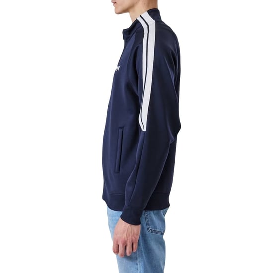 Lonsdale Mens Double Stripe Raglan Track Top (Navy) - Image 4