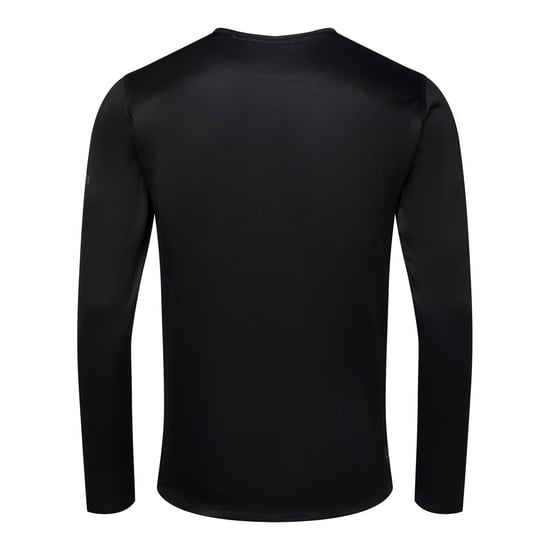 Dare 2B Mens Ventura Grid Crew Neck Fleece Top (Black) - Image 3