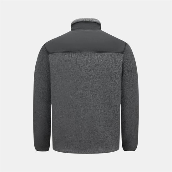 Karrimor Mens Base Camp Fleece Jacket (Grey/Black) - Image 2