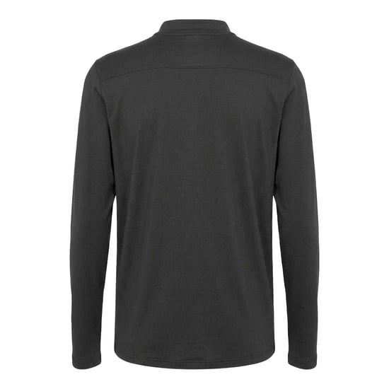 Boss Heren Performance-shirt met kwartritssluiting en lange mouwen (Zwart) - Image 2