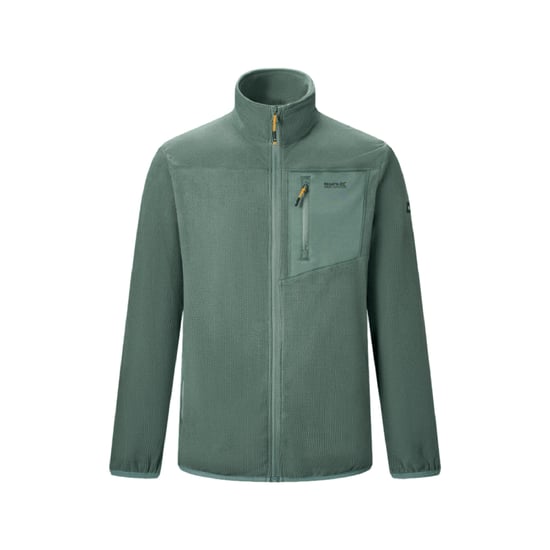 Regatta Herenfleece met Eadle-logo en doorlopende ritssluiting (Donker bosgroen) - Image 2