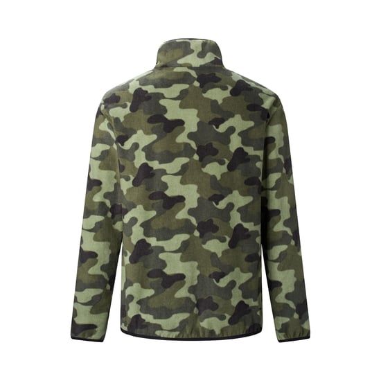 Regatta Mens Frankie Camouflage Fleece Jacket (Olive Night) - Image 3