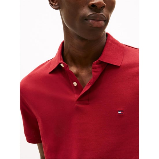 Tommy Hilfiger Heren 1985 Regular Poloshirt (Rood) - Image 3