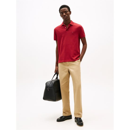 Tommy Hilfiger Heren 1985 Regular Poloshirt (Rood) - Image 4