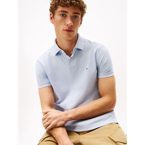 Tommy Hilfiger Heren 1985 Regular Poloshirt (Luchtig Blauw) - Image 3