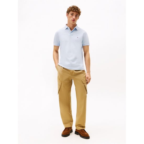 Tommy Hilfiger Heren 1985 Regular Poloshirt (Luchtig Blauw) - Image 4