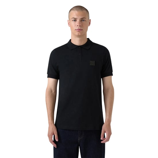 Patrick Mens Harrison Polo Shirt (Black) - Image 2