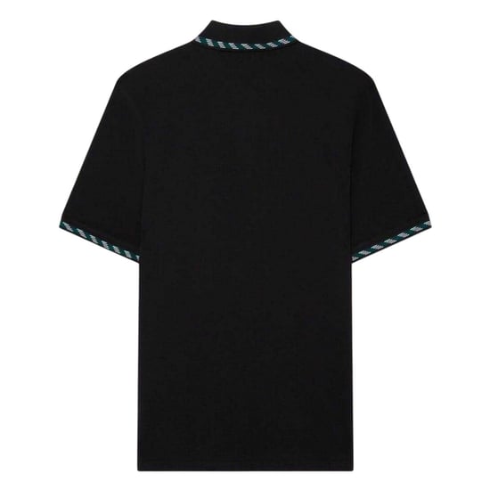 Ted Baker Jacquard-poloshirt met korte mouwen voor heren (Zwart) - Image 3
