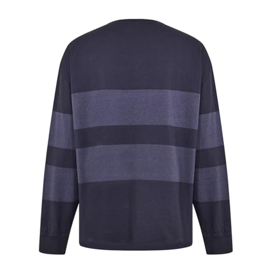 Timberland Heren Gestreept Rugby Poloshirt met Lange Mouwen (Zwart) - Image 2
