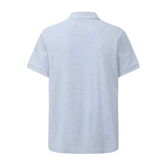 Pretty Green Heren Paisley Poloshirt (Marine) - Image 2