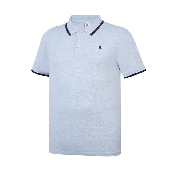 SoulCal Signature-poloshirt voor heren (Grijze Mergel) - Image 3