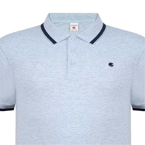 SoulCal Signature-poloshirt voor heren (Grijze Mergel) - Image 4