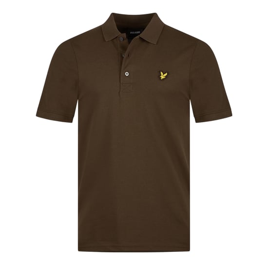 Lyle & Scott Herenpolo met korte mouwen (Olijf) - Image 2