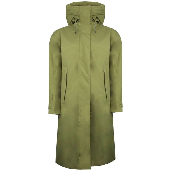 Helly Hansen Charlotte Insulated Womens Green Rain Coat - Image 1