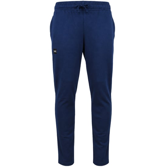 Under Armour Rival Fleece Mens Navy Track Pants - Image 1